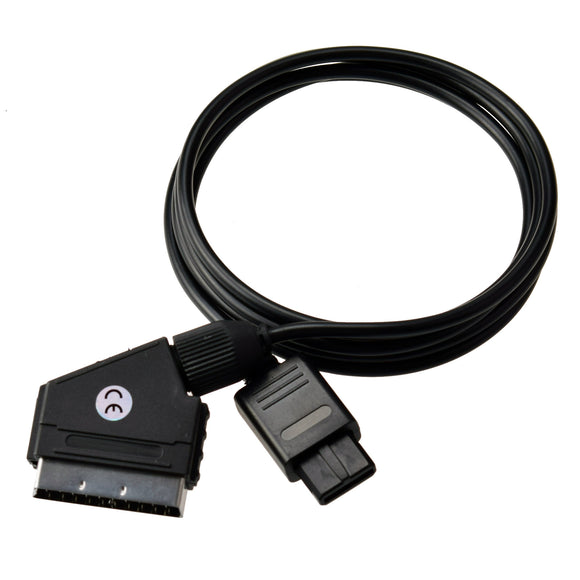RGB Scart Cable for Nintendo SNES/ GameCube/ N64 PAL