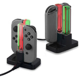 DOBE Charging Dock for Nintendo Switch/ Switch Oled Joy-Con & Pro Controller - Black