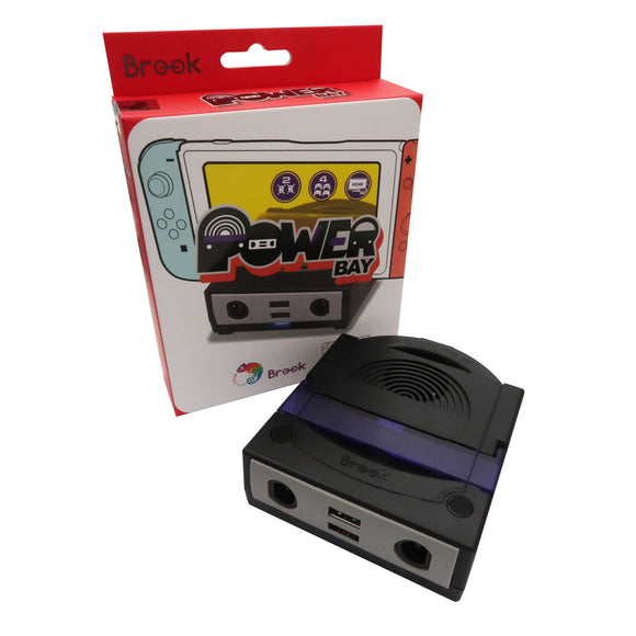 Brook Power Bay for Nintendo Switch Console Dock with Connect to GameCube Controller and for Bluetooth Headset