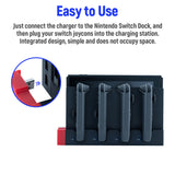 4 in 1 for Nintendo Switch Charging Dock Station for Joy-Con with LED Indicator iPega PG-9186 with USB 2.0 switch dock