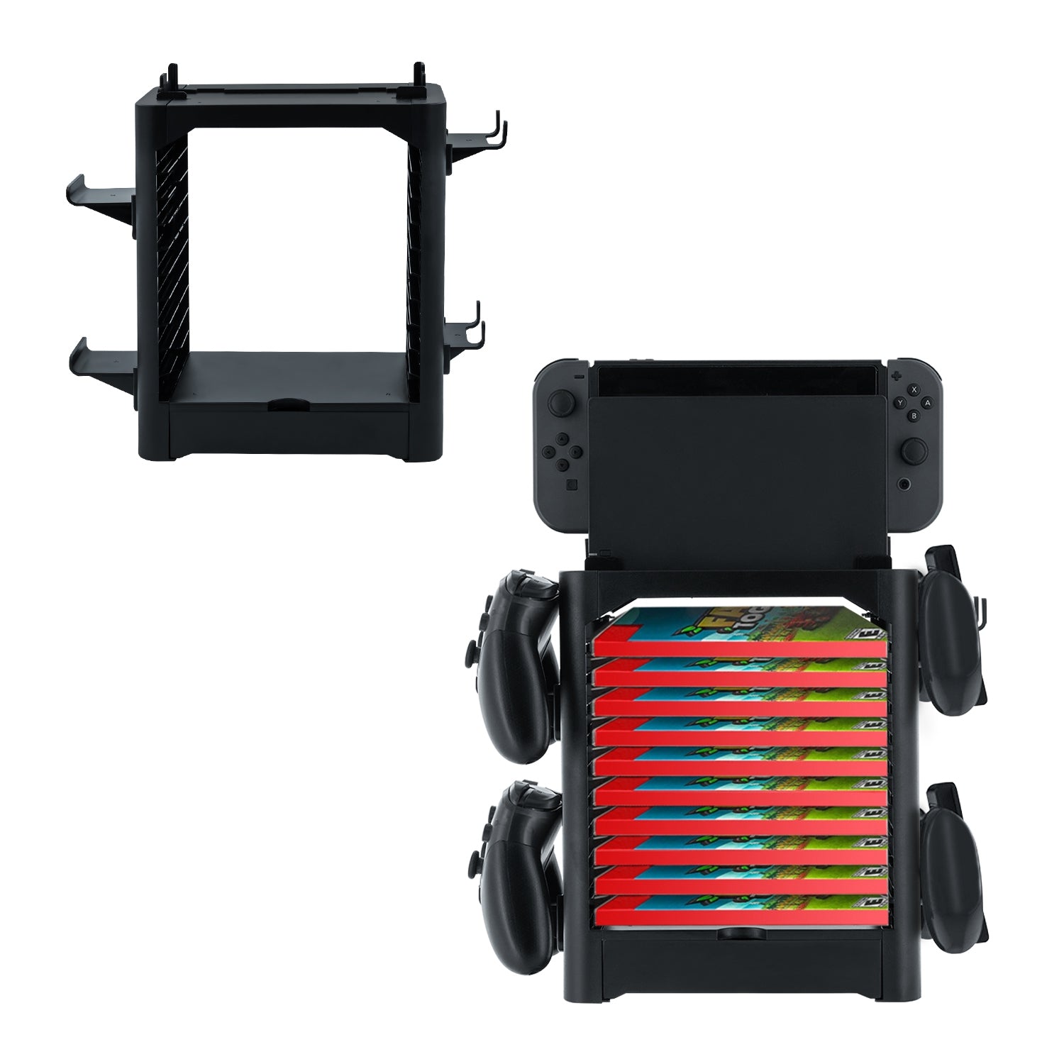 Multifunctional Game Storage Tower for Nintendo Switch