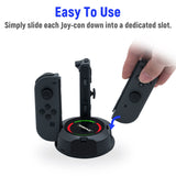 For Nintendo Switch/Switch oled Dock for Joy Con for Dobe 4 in1 Controller Charging Charger