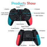 T23 Dual Vibration Wireless Controller with Wake-Up Function for Nintendo Switch/ Switch Oled/ Switch lite/PC
