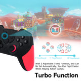 T23 Dual Vibration Wireless Controller with Wake-Up Function for Nintendo Switch/ Switch Oled/ Switch lite/PC