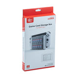 Transparent Dock Cover with 10-slot Game Card Storage for Nintendo Switch/Switch OLED (KJH NS082)