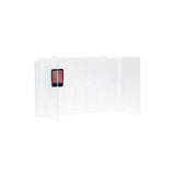 Transparent Dock Cover with 10-slot Game Card Storage for Nintendo Switch/Switch OLED (KJH NS082)