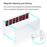 14-Slot Crystal Magnetic Game Cards Case for Nintendo Switch/Switch oled