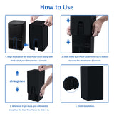 DUST COVER FOR XBOX SERIES X GAME CONSOLE - BLACK