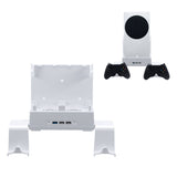 Wall-mounted Color Changing Cooling Stand with Hook for Xbox  Series S-White