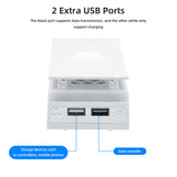 Upper Cooling Fan with RGB Lighting for Xbox Series S-White(SY-XSS-828)  For Xbox Series S console only