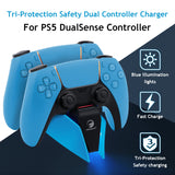 Mcbazel Tri-Protection Safety Dual Controller Charger for PS5 DualSense Controller (HC-A3705)