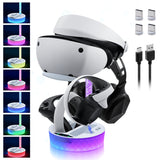 iPlay Charging Display stand with RGB Light for PS VR2-White(HBP-505)