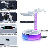 iPlay Charging Display stand with RGB Light for PS VR2-White(HBP-505)