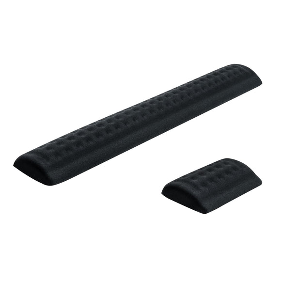 Keyboard and Mouse Wrist Support Pad Set - Black