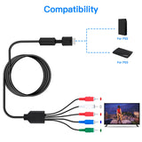 1.8m Component AV Cable for Playstation 3 PS3 / Playstation 2 PS2