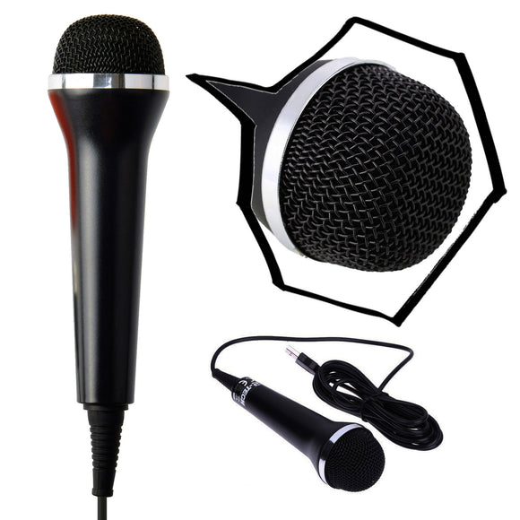 Universal USB Audio Handheld Wired Microphone Mic for PS5 for PS4 Slim, for PS4 Pro, for PS4, for Xbox Series S, for Xbox Series X for Xbox One, for Xbox One S , for Nintendo Switch for Switch OLED for Wii, for Xbox 360, for PS3, PC, etc.