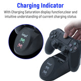 LED Indicator iPega for PS4 Controller Charger PG-9180 USB Dual Charging for PS4 Slim for PS4 Pro Controller Charging Station