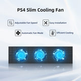DOBE Intelligent Cooling Fan For PS4 Slim Gaming Console