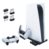 For PS5 DE UHD Vertical Charging Stand Station With USB Ports For PS5 Controller Charger For PS5 Console