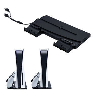 For PS5 DE UHD Vertical Charging Stand Station With USB Ports For PS5 Controller Charger For PS5 Console