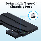 For PS5 DE UHD Vertical Charging Stand Station With USB Ports For PS5 Controller Charger For PS5 Console