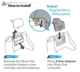 Brook X One Adapter for Xbox One / ELITE to PS4 / Nintendo Switch Remap Turbo Wireless Converter & Rechargeable Battery