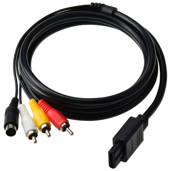 perspektiv Feed på ost S-AV Cable for SNES/ N64/ Gamecube PAL