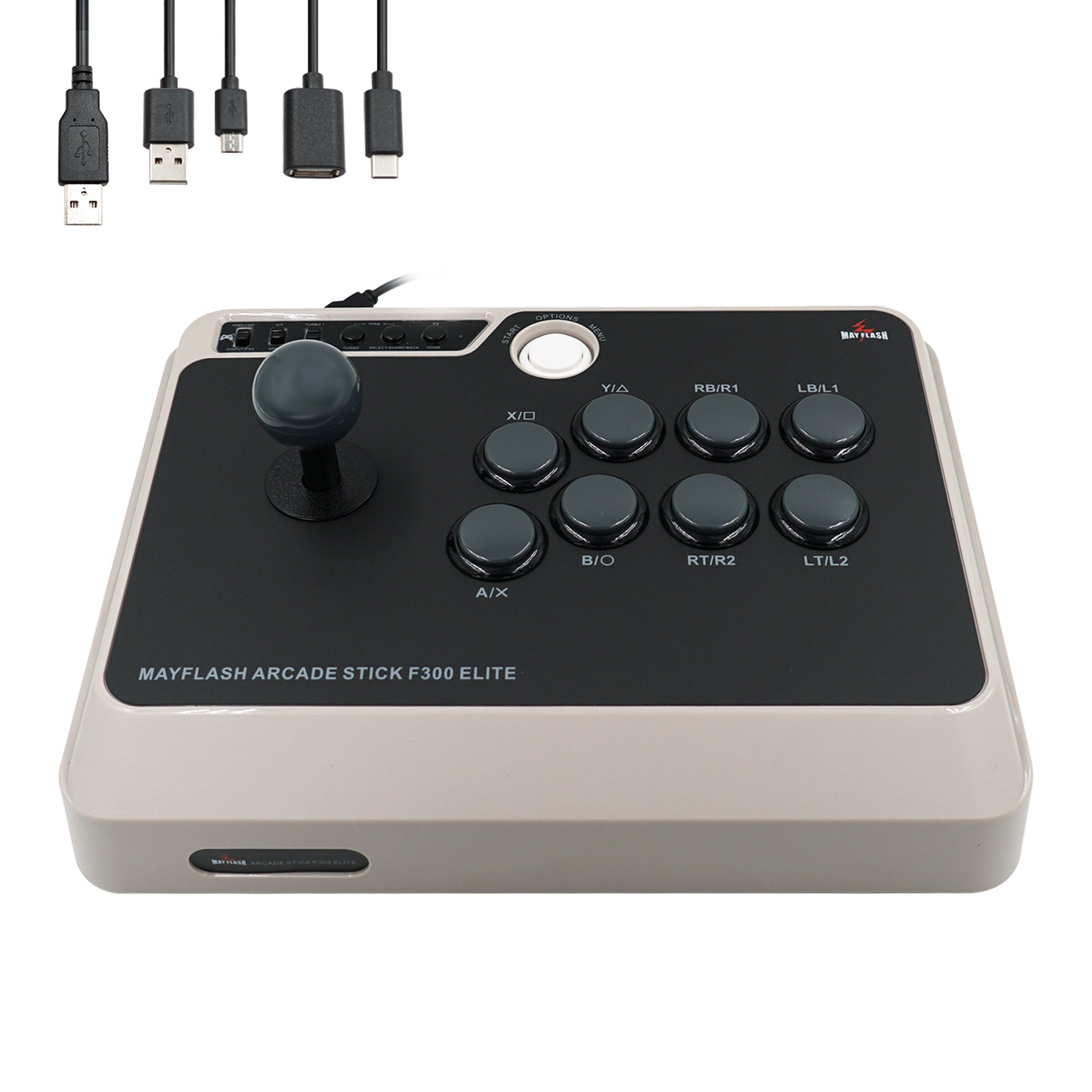 Mayflash F300 Elite Arcade Stick with Sanwa Button