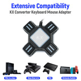 Multi-Platform KX USB Keyboard & Mouse Converter for Nintendo Switch/Xbox One/PS4/PS3