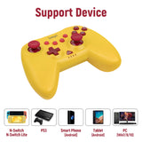 Latest Gamepad iPega PG-SW020B Wireless Controller for Nintendo Switch for Switch Lite for Android for PS3 for Window PC-Yellow