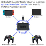 MayFlash for N64 Controller Adapter for Nintendo Switch for Windows Gaming Accessories PC (MF103)