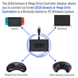 MayFlash for Sega Genesis for Sega Mega Drive Controller Adapter Connect for Nintendo Switch for Windows Gaming Accessories PC