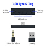 MayFlash PodsKit Audio Adapter for Nintendo Switch for Bluetooth USB Transmitter for PS4 for PC Two pairs for Bluetooth Earphone