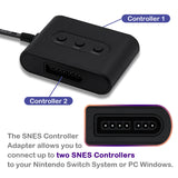 MayFlash for SNES Controller Adapter Connect for Nintendo Switch for NS Other Game Accessories for Windows PC