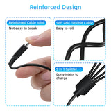 5 In 1 Data Transfer & Charging Cable for Nintendo DS Lite/NDS/New 3DS XL/New 3DS/3DS XL/3DS/2DS/DSi XL/Wii U/GBA SP/PSP 1000/2000/3000