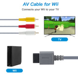 Audio Video AV Cable For Wii and Wii U console