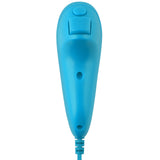 Wired Nunchuk Controller Remote Light Blue