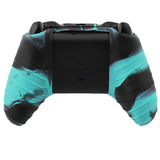 Camo Color Silicon Case Skin Cover Wireless Controller Blue Black