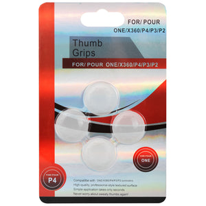 Silicon Analog Thumb Grip Dualshock Controller Clear