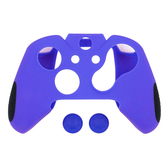 Blue Soft Silicone Thicker Skin Cover for Xbox One Controller Set (Not for Xbox One S or Xbox One X