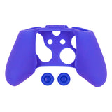 Blue Soft Silicone Thicker Skin Cover for Xbox One Controller Set (Not for Xbox One S or Xbox One X