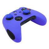 Blue Soft Silicone Thicker Skin Cover for Xbox One Controller Set (Not for Xbox One S or Xbox One X