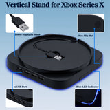 Blue Light LED Vertical Stand With USB HUB For Xbox Series X (KJH-XSX-006)