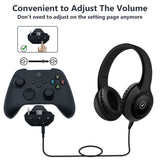 For Xbox Series X Controller Sound Enhancer Adapter For Xbox One for One S with 3.5mm Jack Controller For Xbox Series S Headphone Adapter