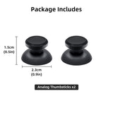 Aluminum Alloy Metal Analog Thumbstick Dark Gray