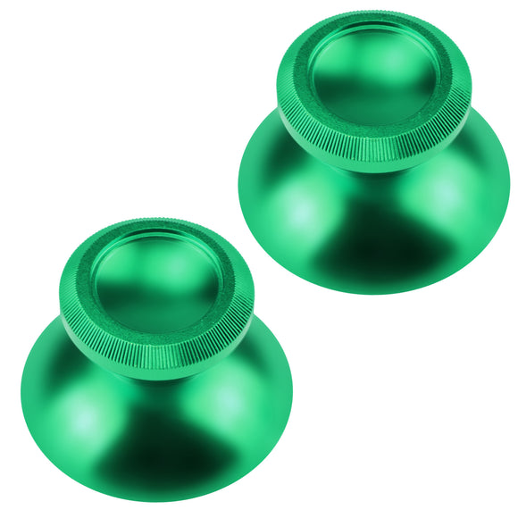 Aluminum Alloy Metal Analog Thumbstick Green