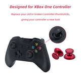 Aluminum Alloy Metal Analog Thumbstick Red