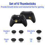 13 In 1 Metal Custom Replacement Button Set Tools for Xbox One Elite Series 2 Controller  - Gold with Bumpers Thumbstick Mod