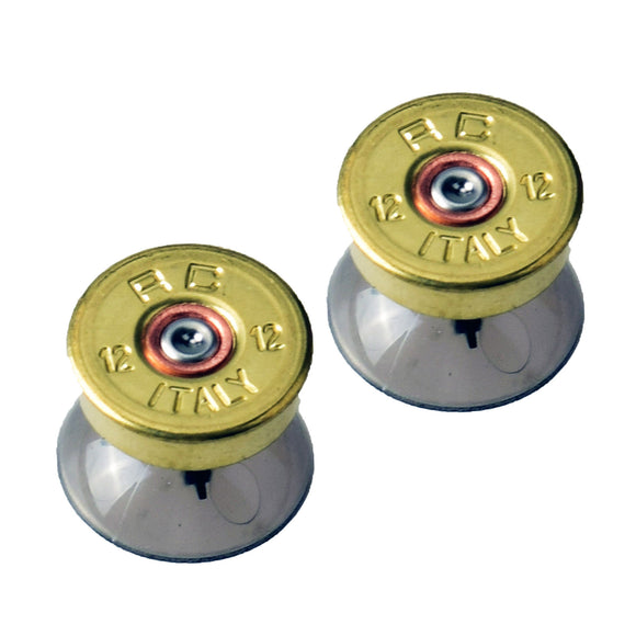 2pcs Brass Bullet Thumbstick